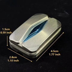 Future Eyes EDC Fidget Slider Zinc Alloy Fidget Toy Unlimited Push Haptic Slider 07FC0E-D4 - KOEEK [3]