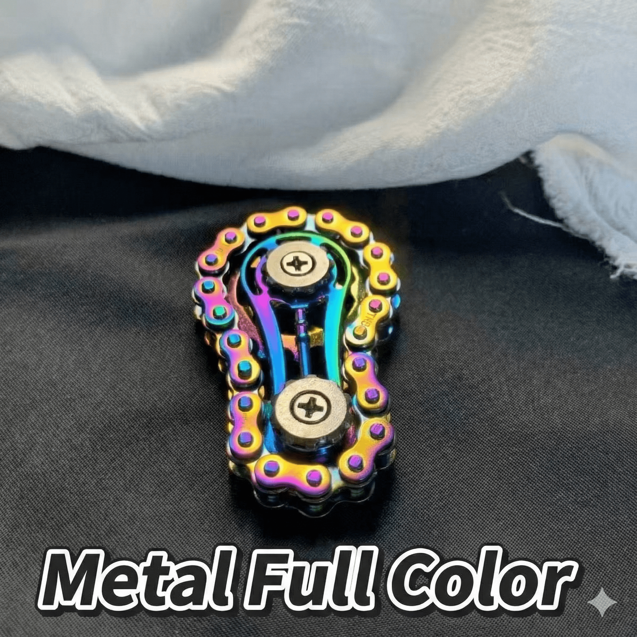 EDC Stress Relief Toys Chain Tooth Flywheel Fidget Spinner KOEEK - KOEEK