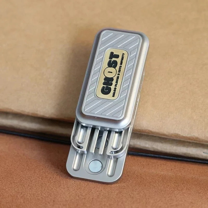 Ghost Fidget Slider Tuning Fork Slider Metal EDC Fidget ADHD Anti-anxiety Toys 07FC0E-D4 - KOEEK [5]