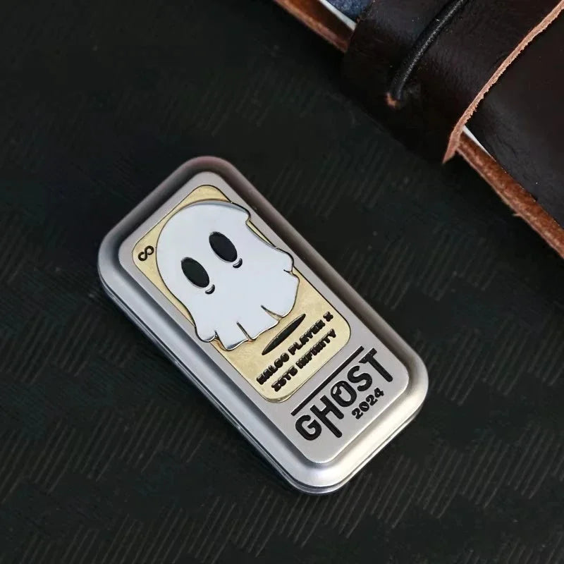 Ghost Fidget Slider Tuning Fork Slider Metal EDC Fidget ADHD Anti-anxiety Toys 07FC0E-D4 - KOEEK [7]