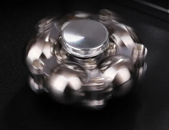 Gift metal Hand Twisting Spinning Top Gyro Gyroscope Spinner Top Toys 07FC0E-D4 - KOEEK [2]