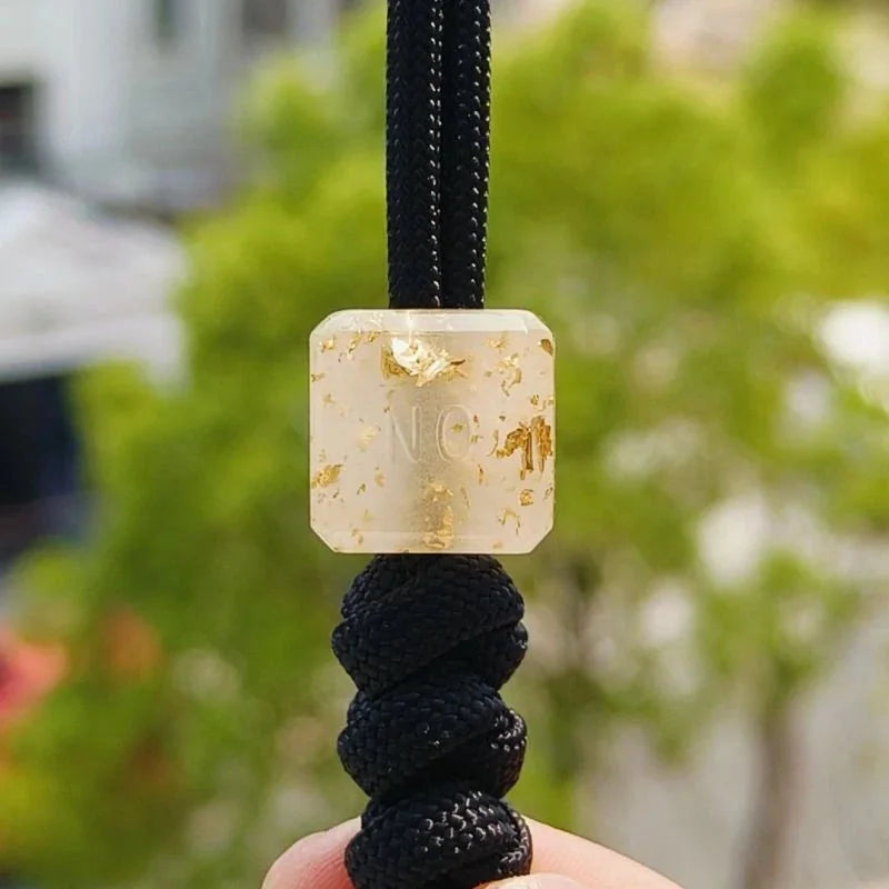 Glow in the Dark Knife Lanyard Bead Paracord Pendant Bracelet Making EDC Beads 07FC0E-D4 - KOEEK [5]