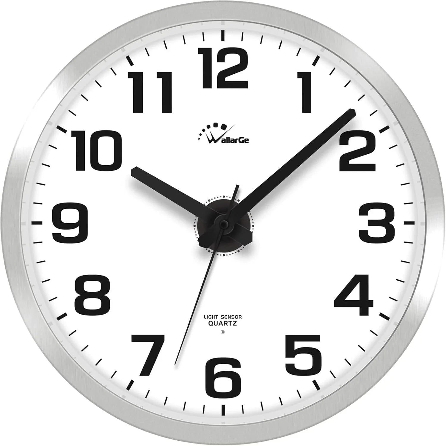 Glow-in-the-dark wall clock,specially designed for bedrooms - Silent wall clock 07FC0E-D4 - KOEEK [2]