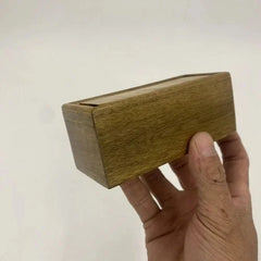 Golden Nanmu Jewelry Box Seal Case Random Color Wood Storage 07FC0E-D4 - KOEEK [3]
