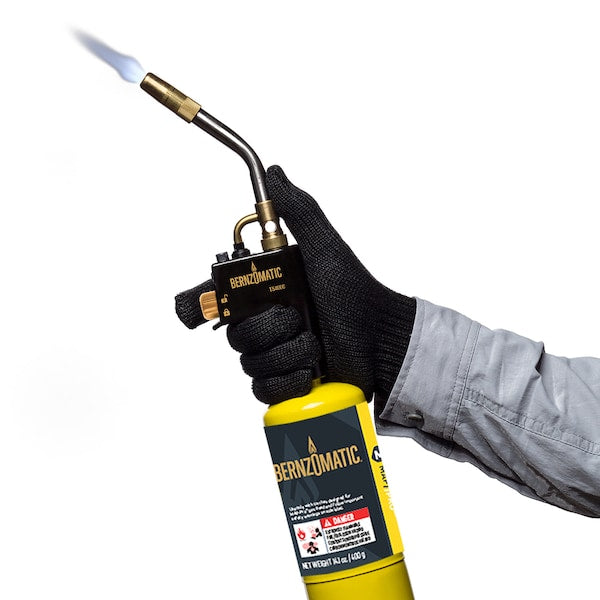 new Bernzomatic Ts4000 Hand Torch, Flame Type Swirl, Ignition Type Instant On-Off, koeek - KOEEK