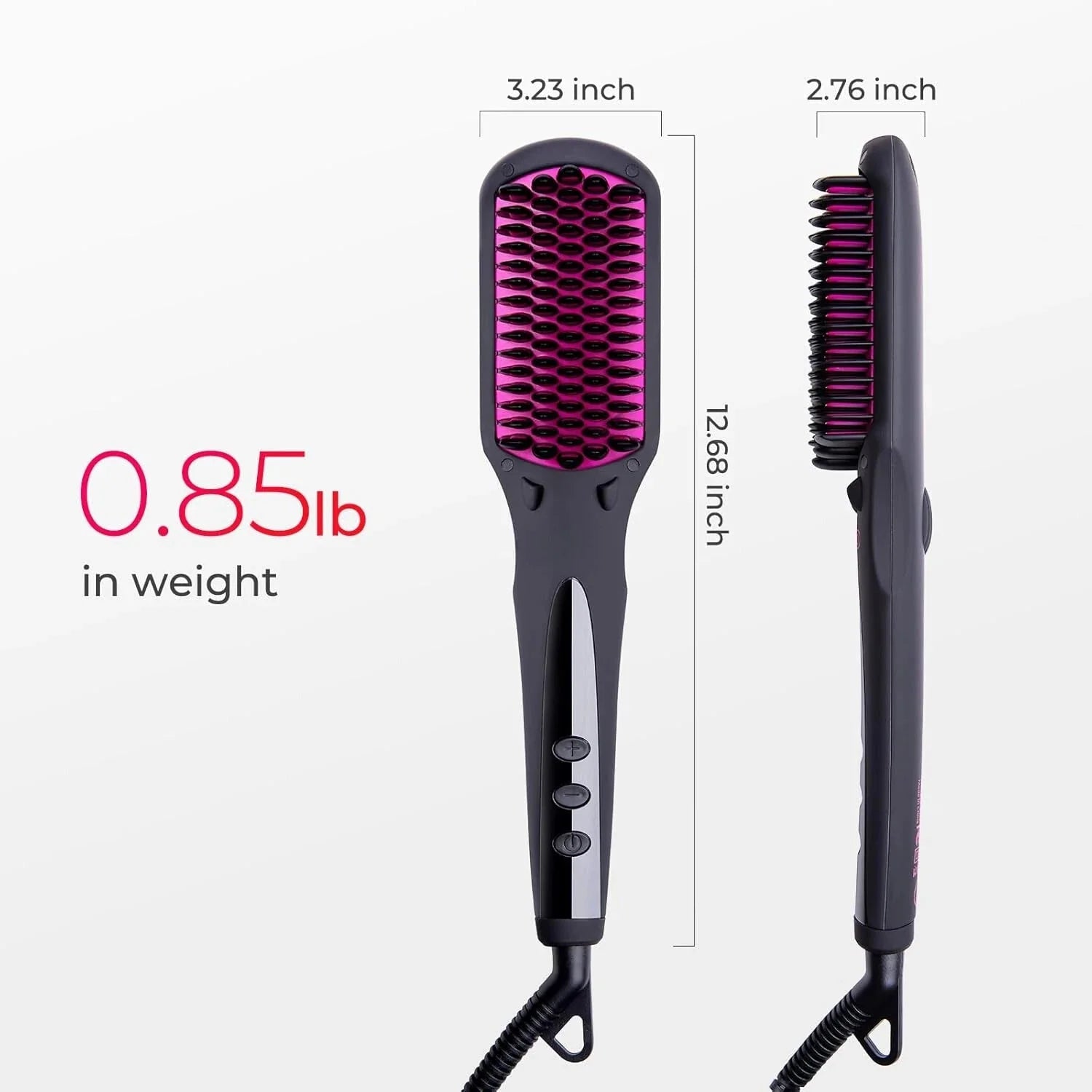 Hair Straightening Brush  Women's One Step Straightener, 16 Temperature Settings 07FC0E-D4 - KOEEK [7]