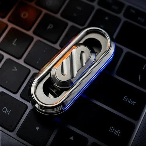 Haptic Slider Popping Zirconium EDC Mechanical Metal Tuning Fork Fidget Toy Gift 07FC0E-D4 - KOEEK [4]