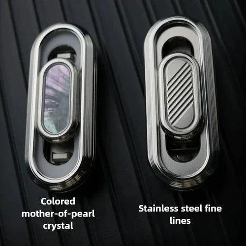 Haptic Slider Popping Zirconium EDC Mechanical Metal Tuning Fork Fidget Toy Gift 07FC0E-D4 - KOEEK [6]