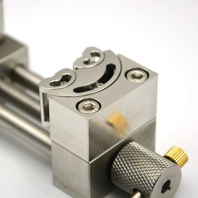 High Precision Stainless Steel Mini Vise – Watchmaker Grade For Engine Models 07FC0E-D4 - KOEEK [3]