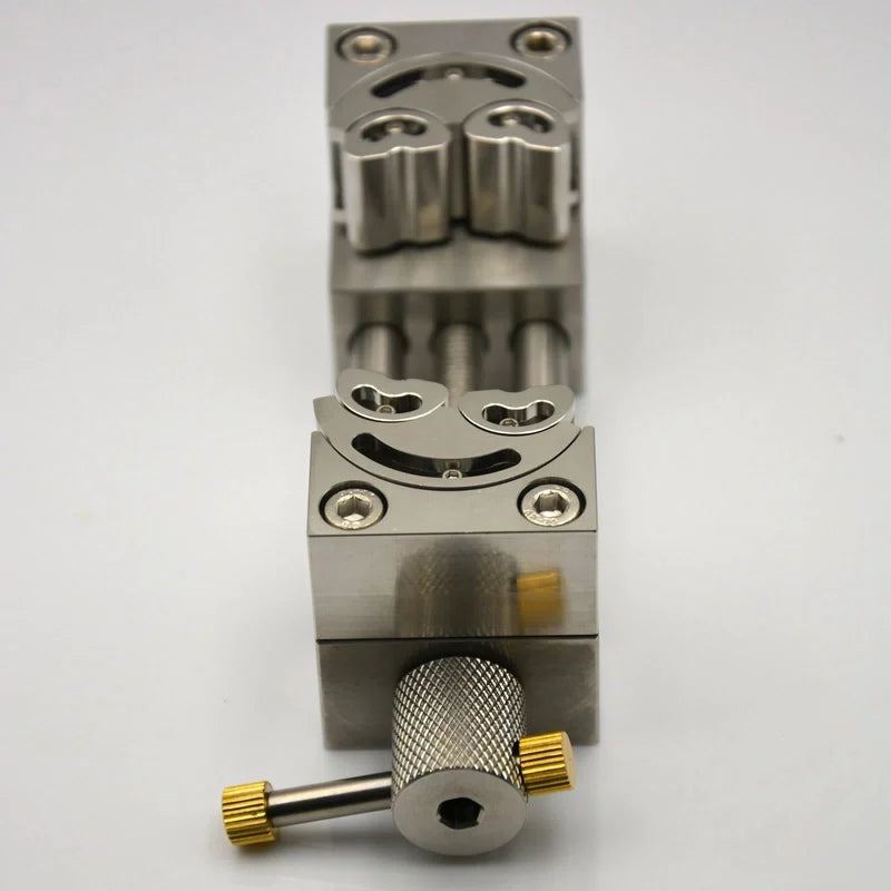 High Precision Stainless Steel Mini Vise – Watchmaker Grade For Engine Models 07FC0E-D4 - KOEEK [5]