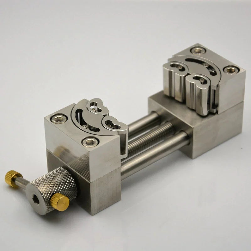High Precision Stainless Steel Mini Vise – Watchmaker Grade For Engine Models 07FC0E-D4 - KOEEK [6]