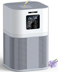 Home air purifier with 6 timers forsilent cleaning of pet dander and wildfires. 07FC0E-D4 - KOEEK [1]