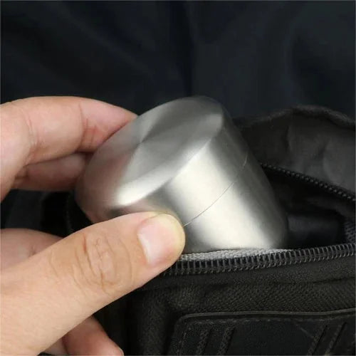 Hot EDC Titanium Waterproof Pill Holder Organizer Container Tea Storage Box 07FC0E-D4 - KOEEK [10]