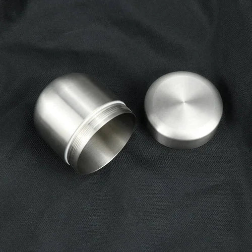 Hot EDC Titanium Waterproof Pill Holder Organizer Container Tea Storage Box 07FC0E-D4 - KOEEK [1]