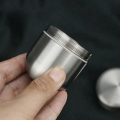 Hot EDC Titanium Waterproof Pill Holder Organizer Container Tea Storage Box 07FC0E-D4 - KOEEK [2]