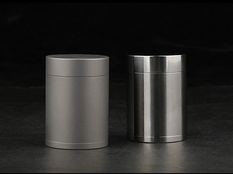 Hot TC4 Titanium Waterproof Large-capacity Storage Box Pill Container SealedTank 07FC0E-D4 - KOEEK [1]