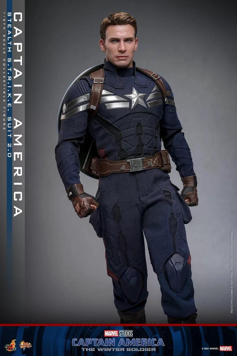 IN STOCK  Hot Toys MMS783 Captain America 1/6 Figure Stealth Strike Suit 2.0 HOT_TOYS - KOEEK [10]