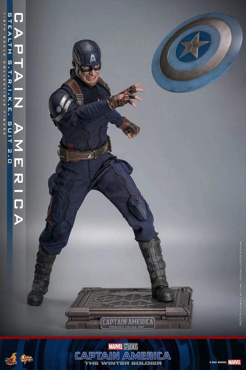 IN STOCK  Hot Toys MMS783 Captain America 1/6 Figure Stealth Strike Suit 2.0 HOT_TOYS - KOEEK [8]