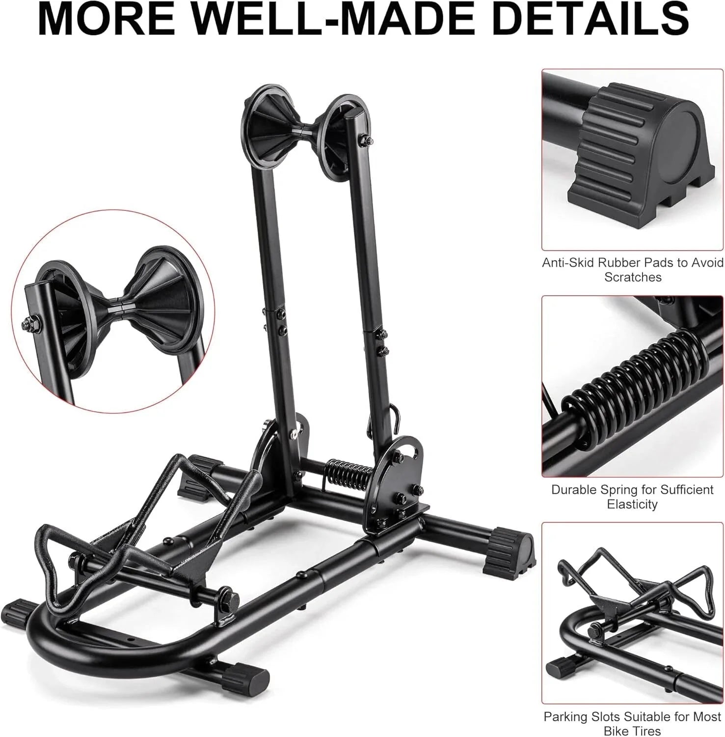 Indoor Bike Floor Rack - Bike Rack for Garage/Home 07FC0E-D4 - KOEEK [4]