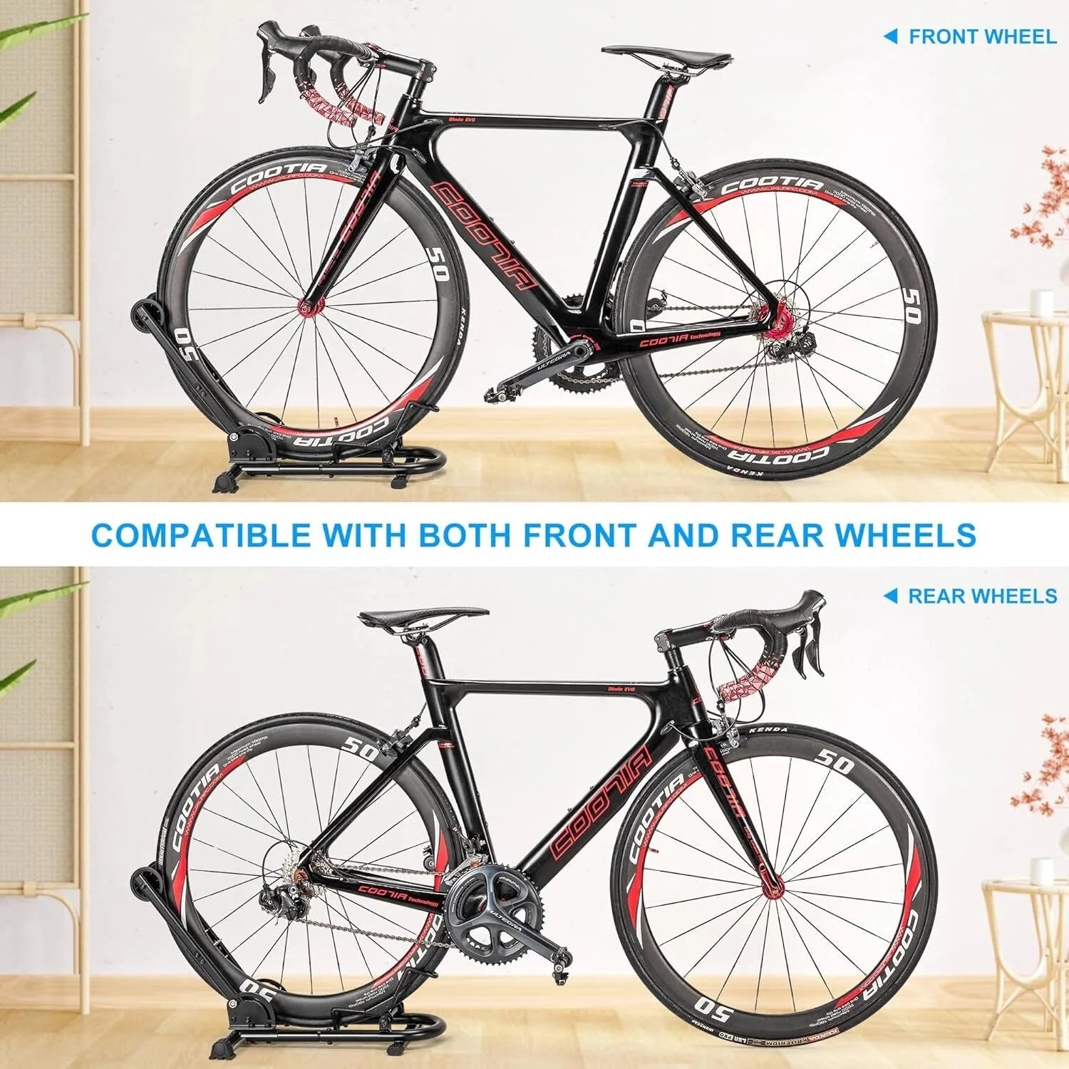 Indoor Bike Floor Rack - Bike Rack for Garage/Home 07FC0E-D4 - KOEEK [7]
