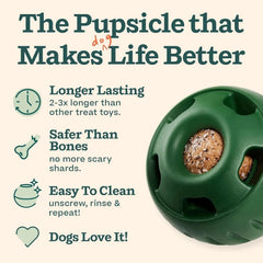 Interactive Dog Toys to Eliminate Boredom - Silicone Dog Treat Molds 07FC0E-D4 - KOEEK [1]
