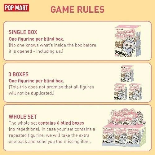 Kawaii The Monster Tasty Macarons Blind Box-POPMART Random Vinyl Toy Single Pack 07FC0E-D4 - KOEEK [8]