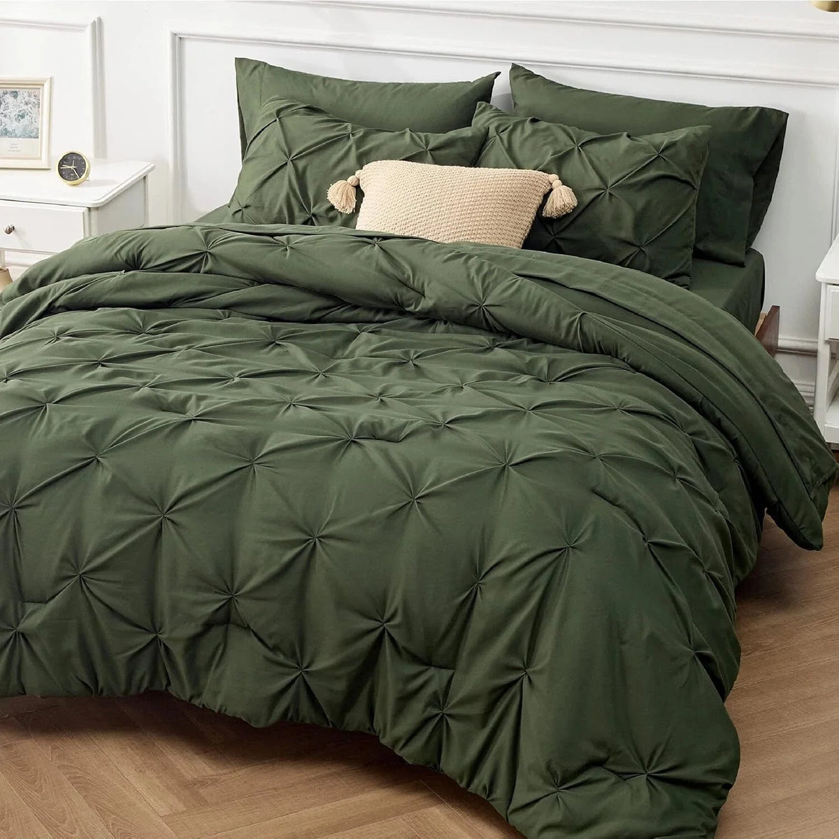 King Size Bed Comforter Set - King Size Bedding Set 7 pcs 07FC0E-D4 - KOEEK [1]
