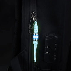 Knife Lanyard with Titanium Glow in the Dark Bead Paracord Lanyard Keychain EDC 07FC0E-D4 - KOEEK [3]