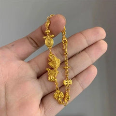 Koi Bead Bracelet Vintage Lucky Amulet Jewelry For Women Fashion Gift 07FC0E-D4 - KOEEK [2]