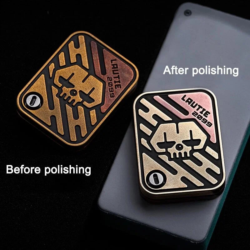 LAUTIE Fidget Spinner Polishing Block DIY Accessories Gyro Polishing Board Tool 07FC0E-D4 - KOEEK [4]