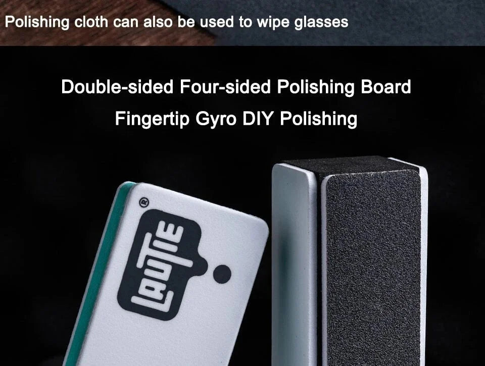LAUTIE Fidget Spinner Polishing Block DIY Accessories Gyro Polishing Board Tool 07FC0E-D4 - KOEEK [8]