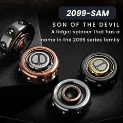 LAUTIE SAM Ring Metal Gyro Fidget Spinner Devil's Son EDC Finger Rotation Toys 07FC0E-D4 - KOEEK [1]