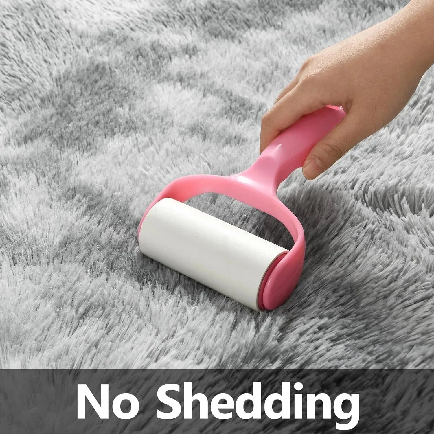 Large Shag Area Rugs 6 x 9,Tie-Dyed Plush Fuzzy Rugs for Living Room,Ultra Soft 07FC0E-D4 - KOEEK [6]