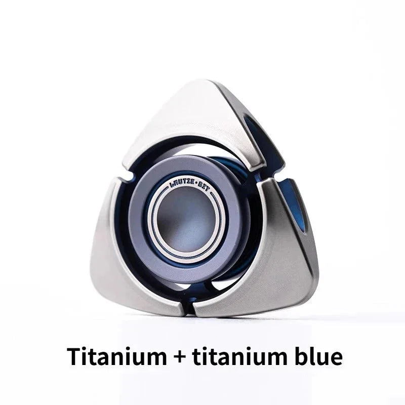Lautie Bit-04 Three-leaf Mechanical Metal Rotating Finger Top Spinner Toy Gift 07FC0E-D4 - KOEEK [9]