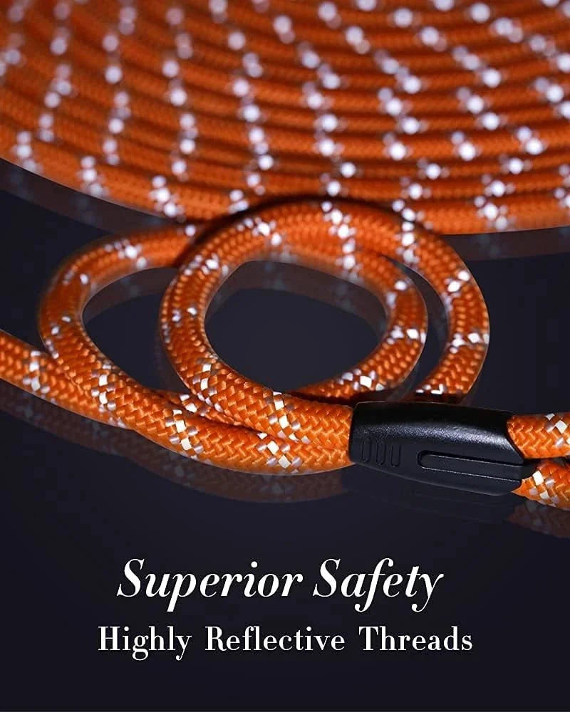 Long Dog Leash for Training 10FT/16FT/20FT/30FT/50FT/100FT, Reflective Tie Out 07FC0E-D4 - KOEEK [5]
