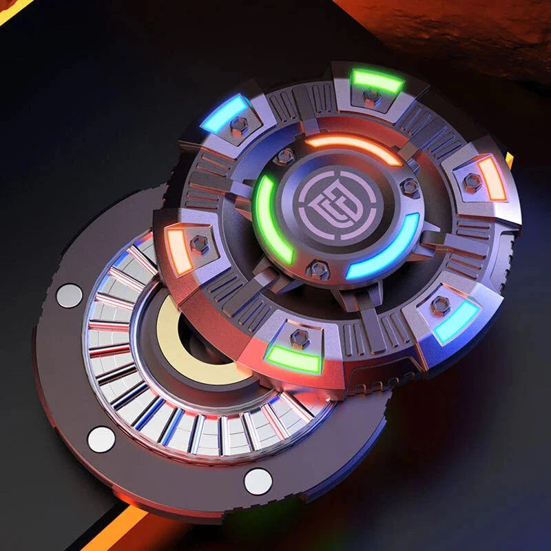 Luminous Fidget Spinner EDC Adult Metal Fidget Toy Autism ADHD Hand Spinner gift 07FC0E-D4 - KOEEK [1]