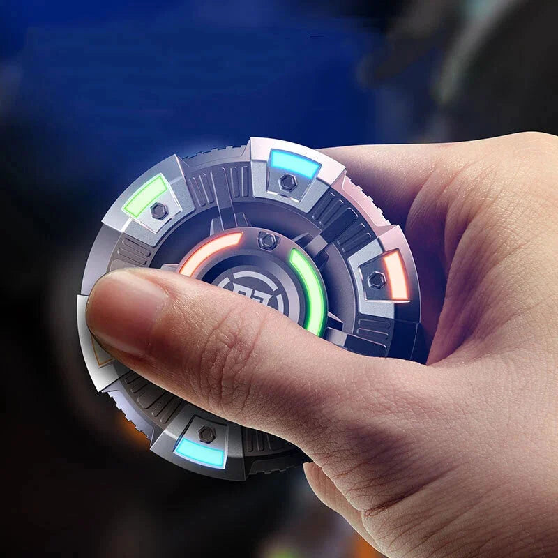 Luminous Fidget Spinner EDC Adult Metal Fidget Toy Autism ADHD Hand Spinner gift 07FC0E-D4 - KOEEK [2]