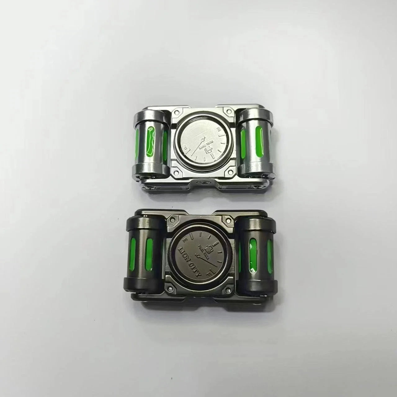 Luminous Punk Fidget Toy EDC Metal Fidget Spinner Stress Relief Toy Cool Gadget 07FC0E-D4 - KOEEK [2]