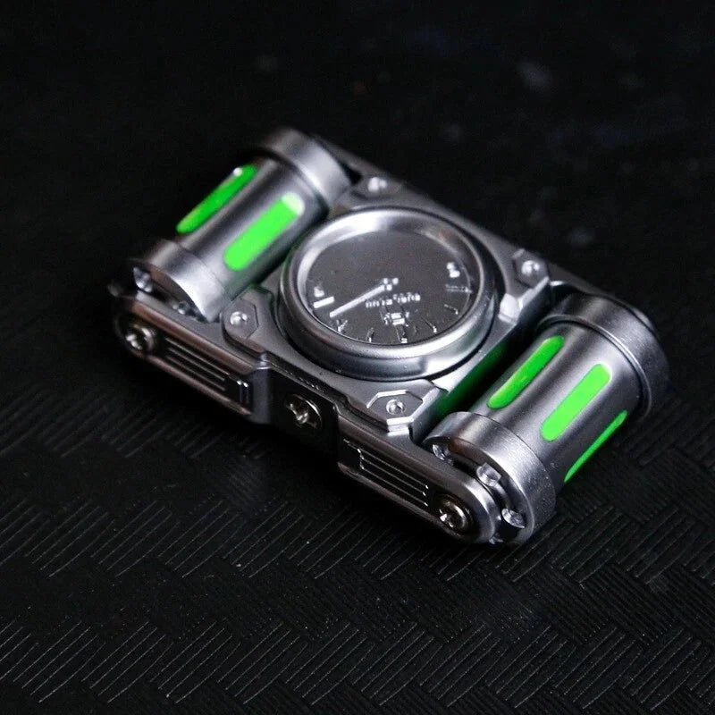 Luminous Punk Fidget Toy EDC Metal Fidget Spinner Stress Relief Toy Cool Gadget 07FC0E-D4 - KOEEK [9]