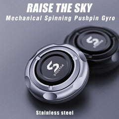 Magnetic Push Slider EDC Adult Fidget Toys Metal Spinner Ratchet Haptic EDC Gift 07FC0E-D4 - KOEEK [3]
