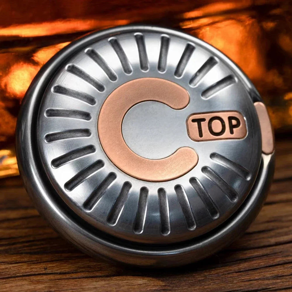 Metal Toys DZ Top-C 2025 Edition Haptic Coin EDC Stress Relief Fidget Toy METAL_TOYS_DZ - KOEEK [4]