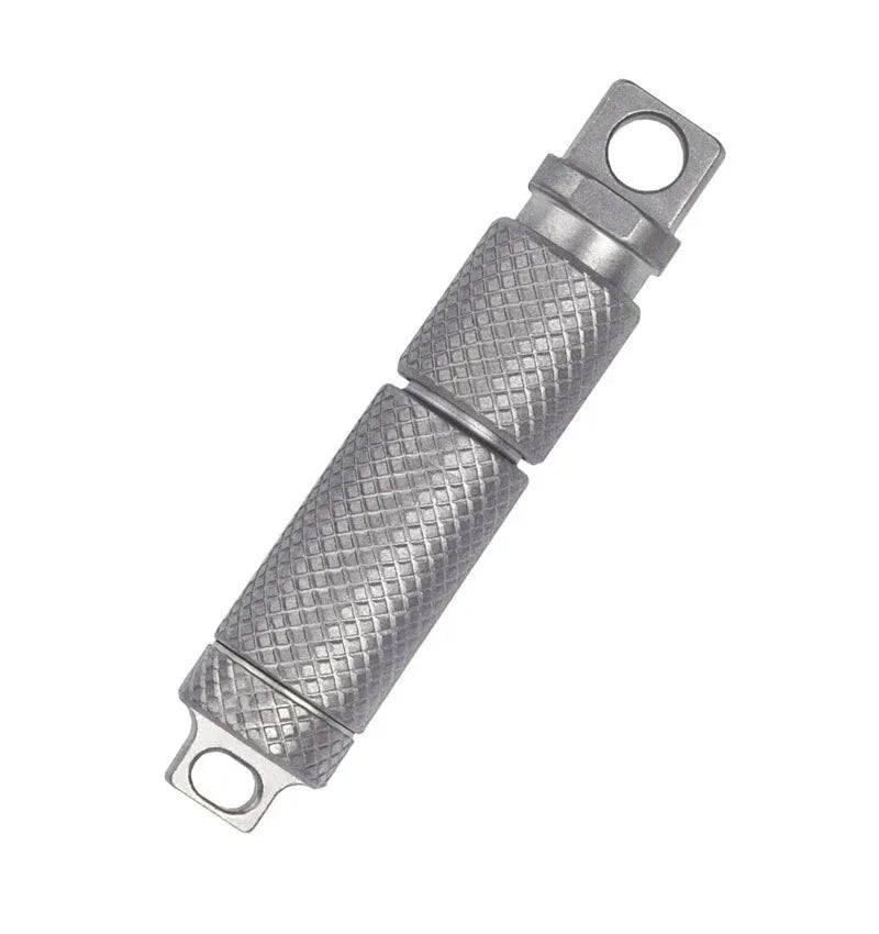 Mini Titanium Alloy Waterproof Case Portable Keychain Pendant EDC Multi Tool 07FC0E-D4 - KOEEK [6]