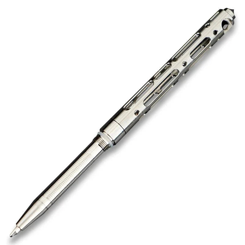 Mini Titanium Alloy keychain Ball Point Pen Signature Pen Outdoor Travel EDC 07FC0E-D4 - KOEEK [2]