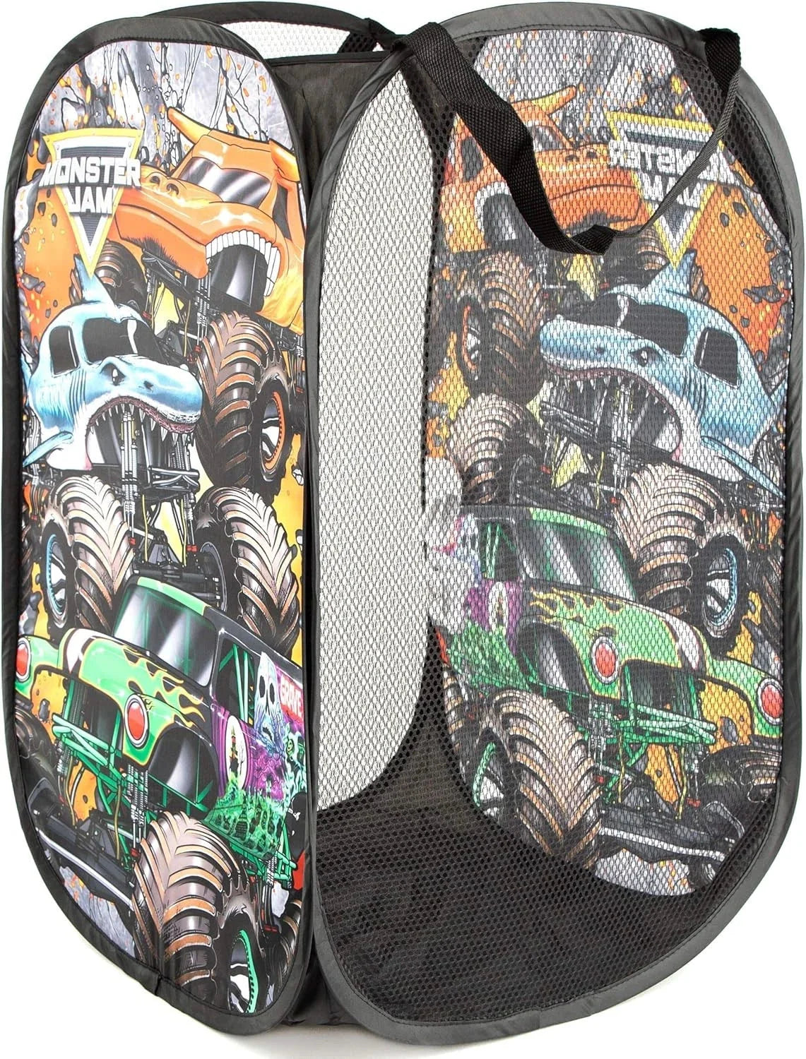 Monster Truck Carnival Dawn Pop-Up Gift Basket - With Durable Handle 07FC0E-D4 - KOEEK [2]