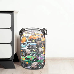 Monster Truck Carnival Dawn Pop-Up Gift Basket - With Durable Handle 07FC0E-D4 - KOEEK [4]
