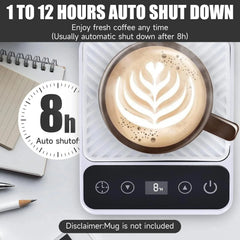 Mug Warmer - Electric Coffee Mug Warmer with Timer 07FC0E-D4 - KOEEK [3]