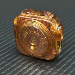 Multi-functional EDC Fidget Toy - Amber Plastic Decompression Toy Fidget Clicker 07FC0E-D4 - KOEEK [2]