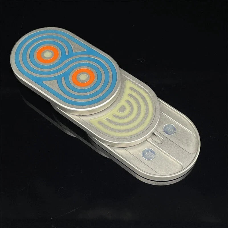Multiple Directions Fidget Slider Stainless Steel Haptic Slider EDC Fidget Toys 07FC0E-D4 - KOEEK [3]