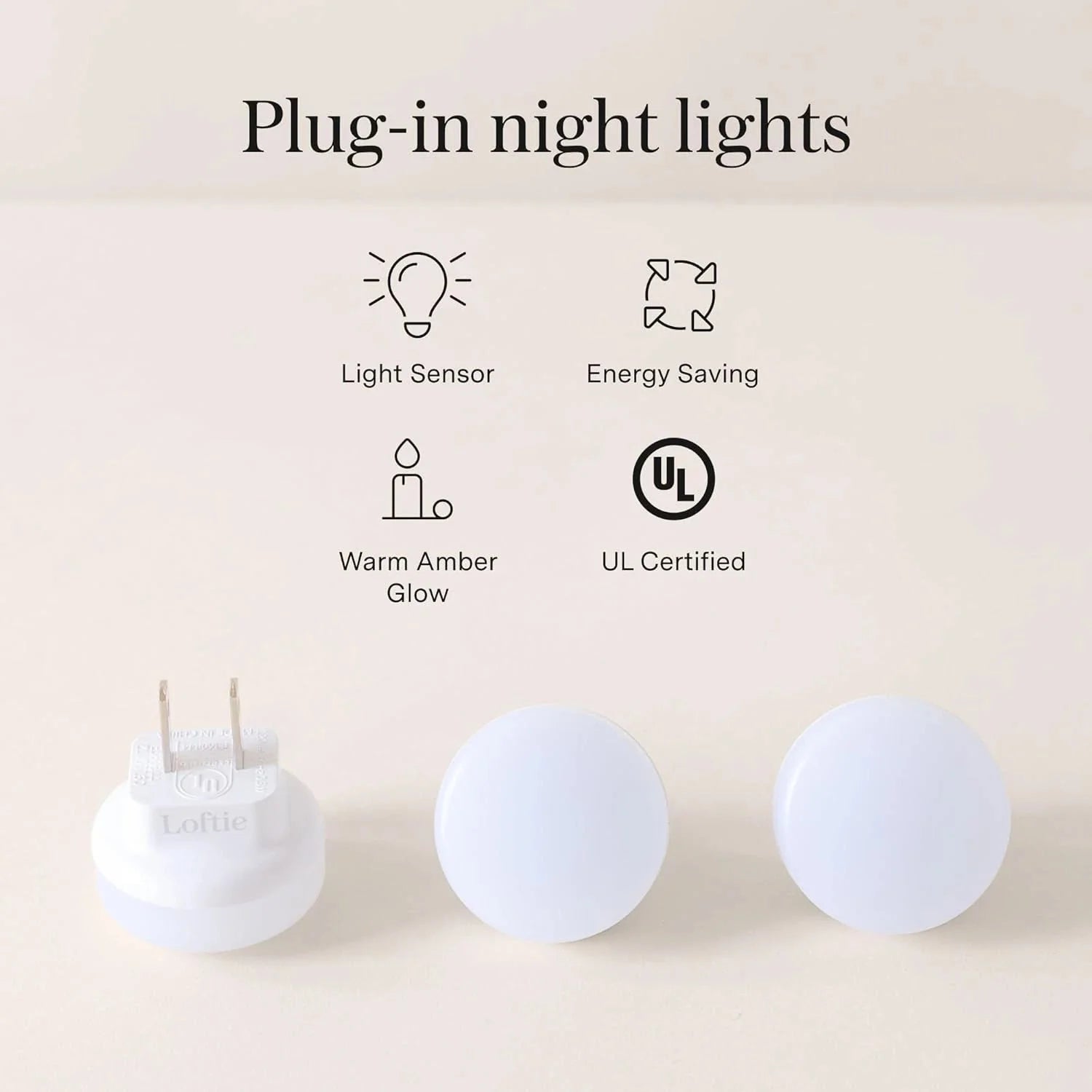 Night Light Wall Plug - 0.5W Socket Night Light - Warm Amber Glow 07FC0E-D4 - KOEEK [3]