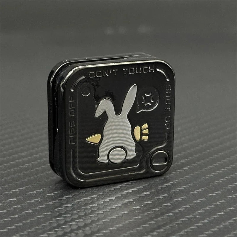 Novel Angry Rabbit EDC Fidget Slider Three-Layer Side Push Haptic Slider 07FC0E-D4 - KOEEK [1]